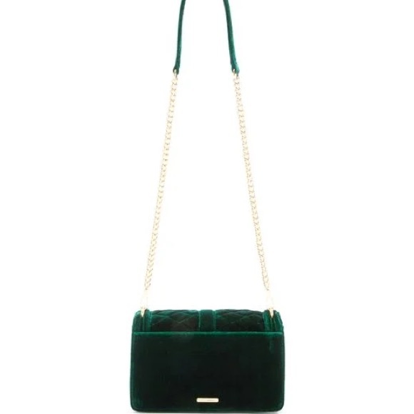 Rebecca Minkoff Emerald Velvet Bag, NWT - Picture 5 of 5